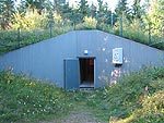 Ingången till Standard Radio-bunkern