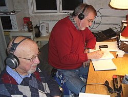 Ejgil Jensen och Janne Malmesjä var först på plats.