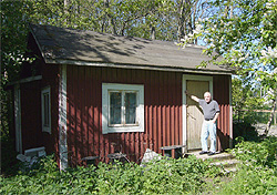 Pirat Radio 603 AM - det var frn det hr "studio-huset" sndningarna skttes.